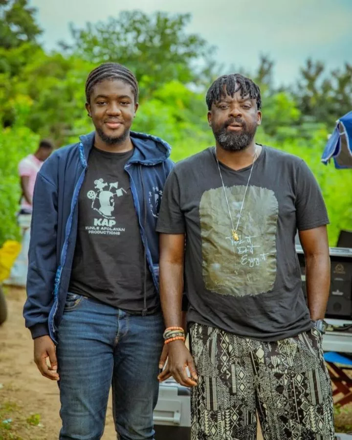 Trending video of Kunle Afolayan's son raises brows