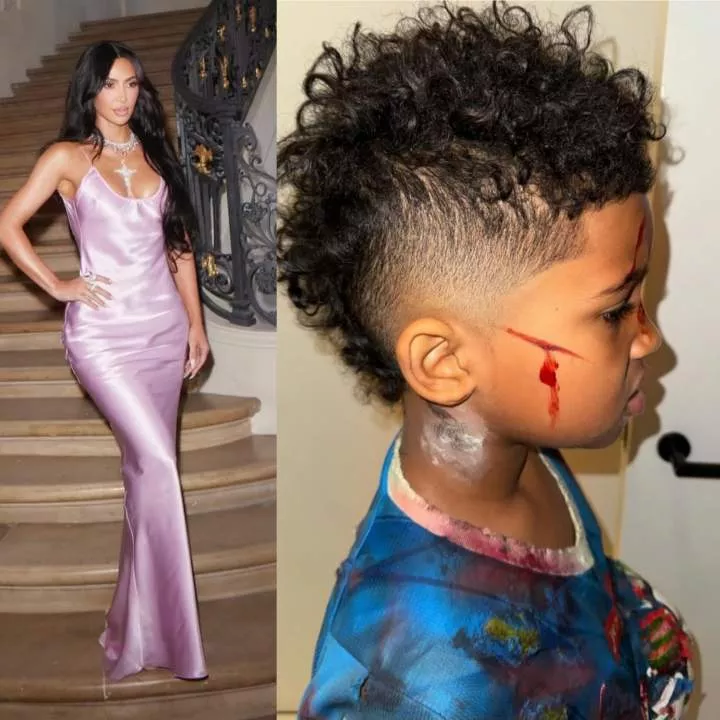 Kim Kardashian slammed for son's Halloween costume that looks like injured Israeli and Palestinian kids