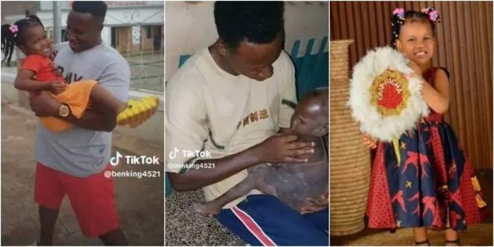 Man who picked baby by roadside flaunts transformation