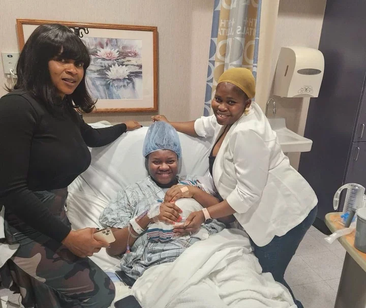 Actress Bukola Olatunji welcomes baby girl in US