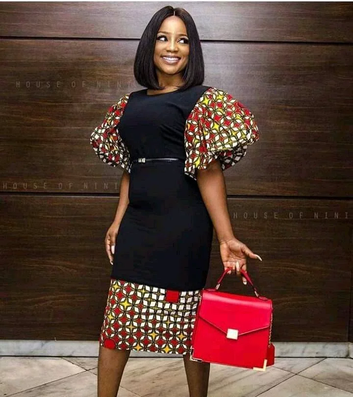 Ways To Blend Ankara with Plain Material for Beauty and Elegance.