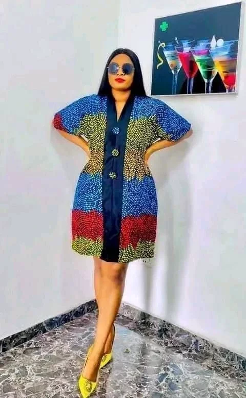 Simple And Classy Ankara Short Gowns For Women