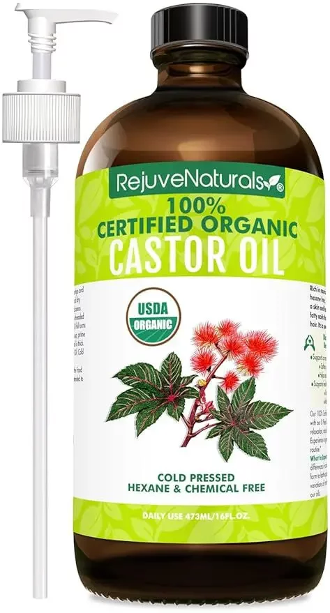 RejuveNaturals Castor Oil