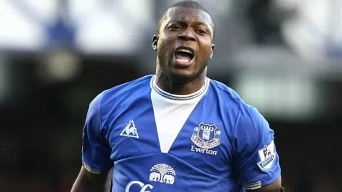 Ex-Super Eagles star Yakubu Aiyegbeni sets an unwanted record after Everton's point deduction