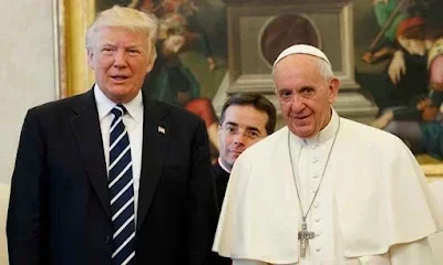 Pope Francis calls Donald Trump's plans of mass deportation of immigrants 'a disgrace'