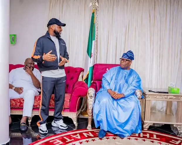 Senator Akpabio urges Davido not to get dragged into politics