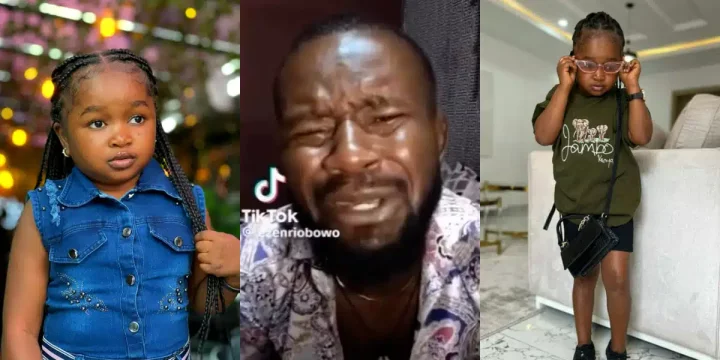 "I can't live without Oluebube" - Man cries like a baby, pleads with Nigerians to help him beg actress to marry him