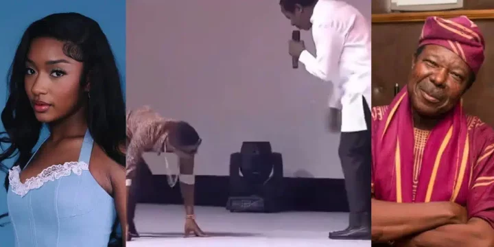 "This is how you greet an elder" - Throwback video of Wizkid prostrating to King Sunny Ade resurfaces amidst backlash trailing Ayra Starr