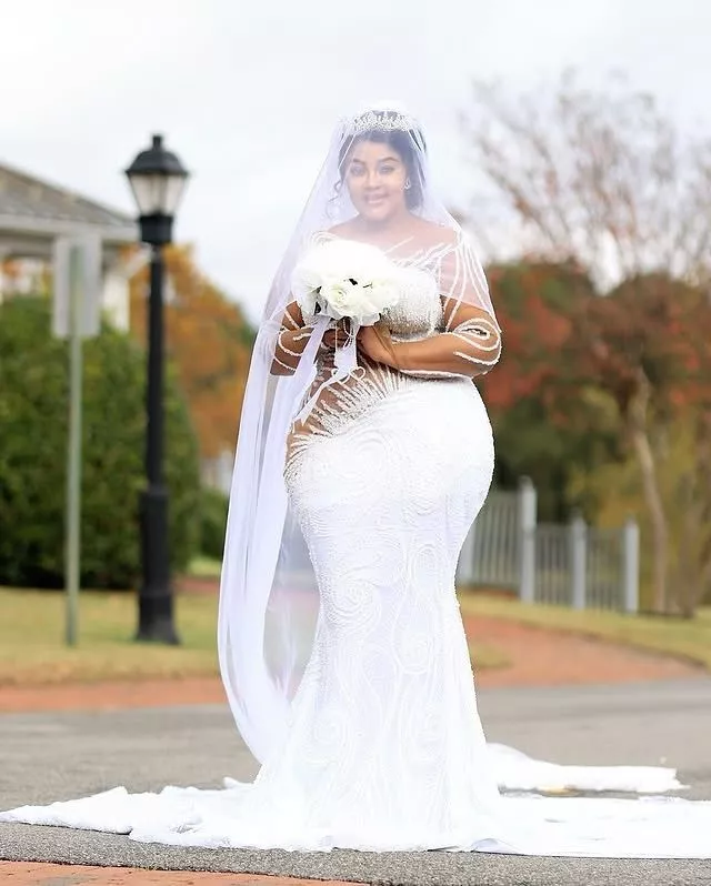 'My first and last wedding' - Omoborty declares as she legally weds partner