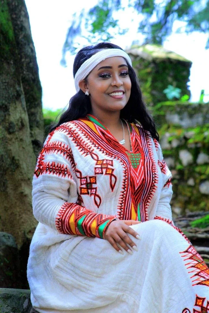 Modern Ethiopian Traditional Dress