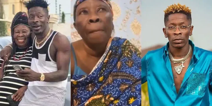 Shatta Wale's mother calls out son, claims he abandoned her