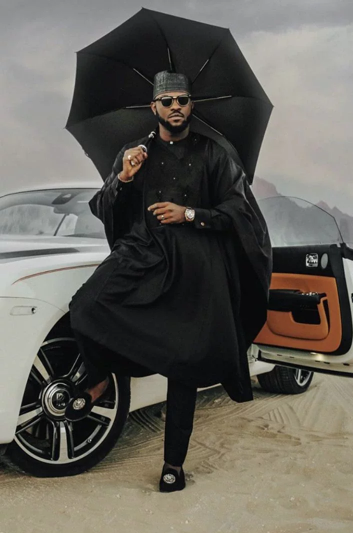 Black Agbada Styles For Men To Rock An Event.