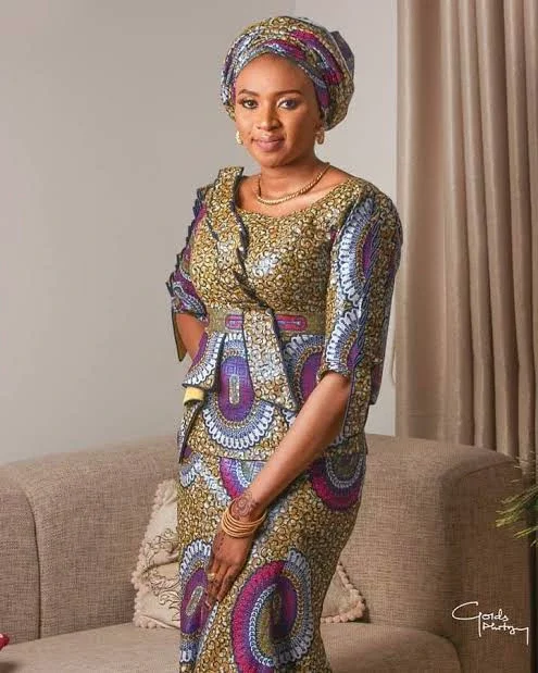 Ankara Gowns With Shiny Stones And Beadworks