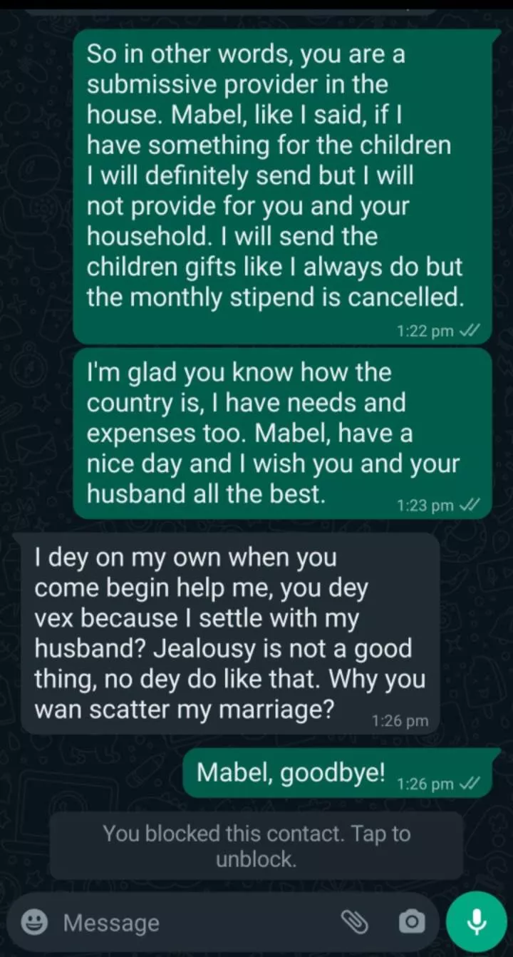 Woman shares message she received from domestic violence victim after she helped her financially