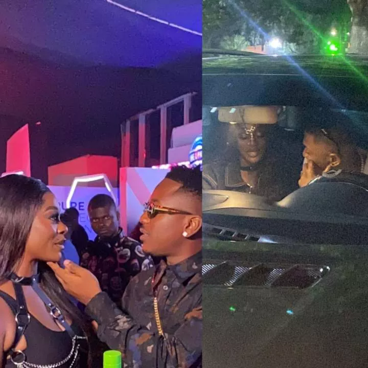 Uriel reacts after she was filmed kissing Timini and Groovy in one night