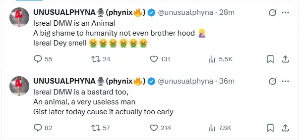 Drama as Phyna heavily blasts Israel DMW
