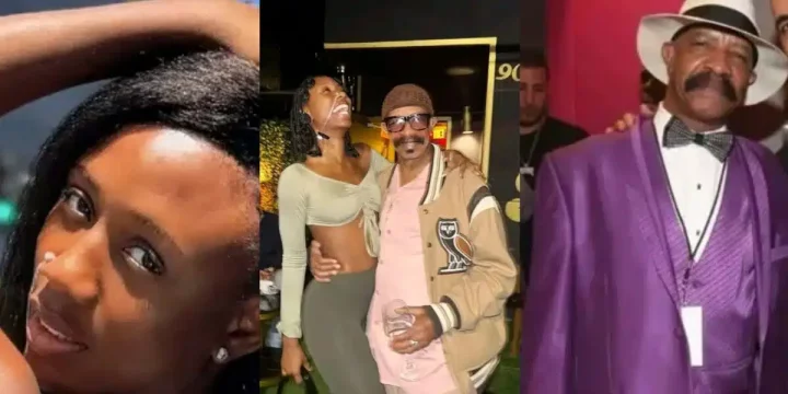 Korra Obidi, Dennis Graham raise eyebrows with their appearance at an event Korra Obidi, Dennis Graham raise eyebrows with their appearance at an event