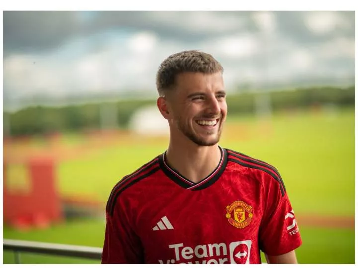 Mason Mount reacts to his new role at Man United
