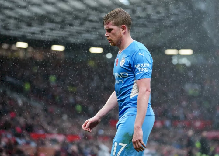 Kevin De Bruyne tests positive for Covid and will miss three Manchester City matches
