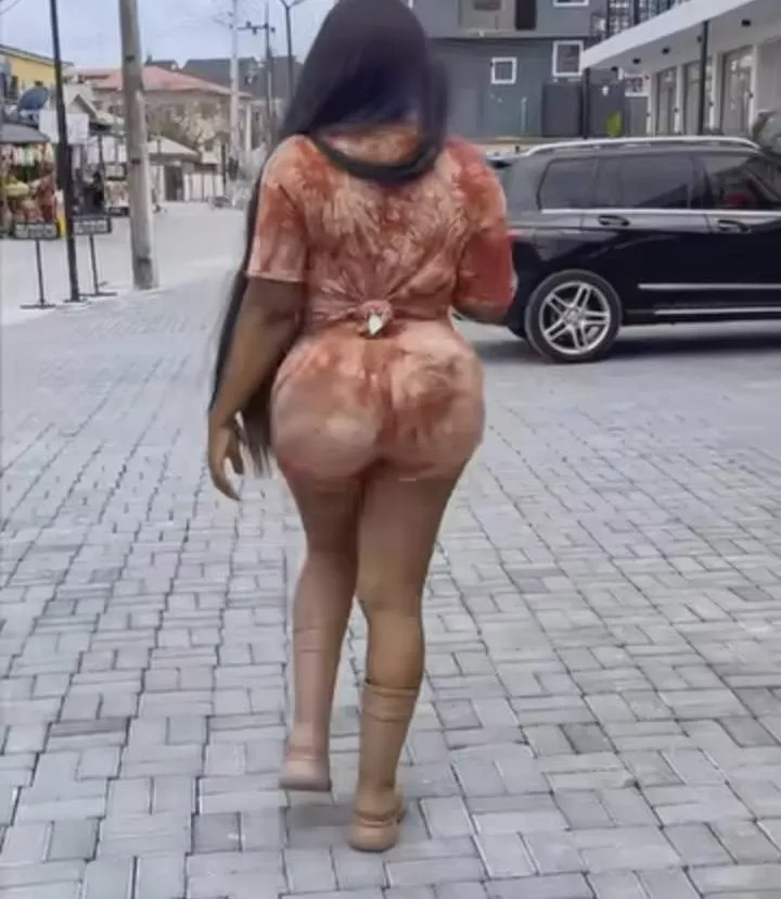 Why I spent N6.5 million to do nyansh - Lekki girl flaunts newly acquired curve, opens up (Video)