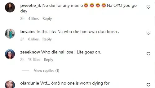 'Na who die him own don finish' - Reactions as IVD returns to social media following demise of wife (Video)