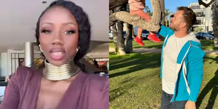 "Must you record everything?" - Netizens pick at Korra Obidi over video where she dragged her estranged husband during visit