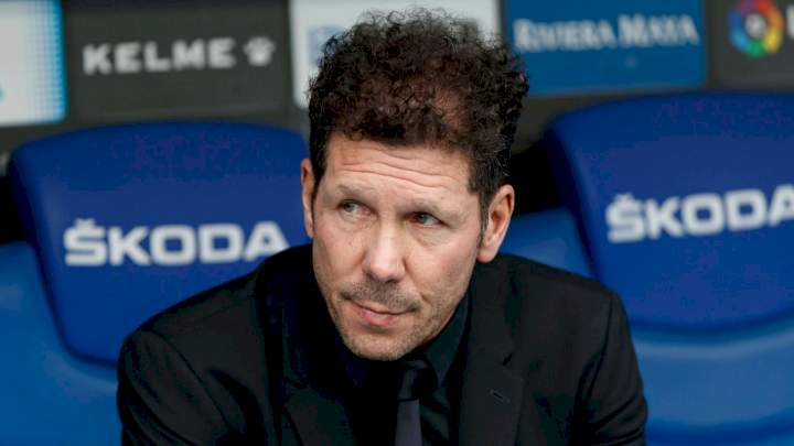 'We can be champion only when they fail' - Atletico Madrid coach Diego Simeone