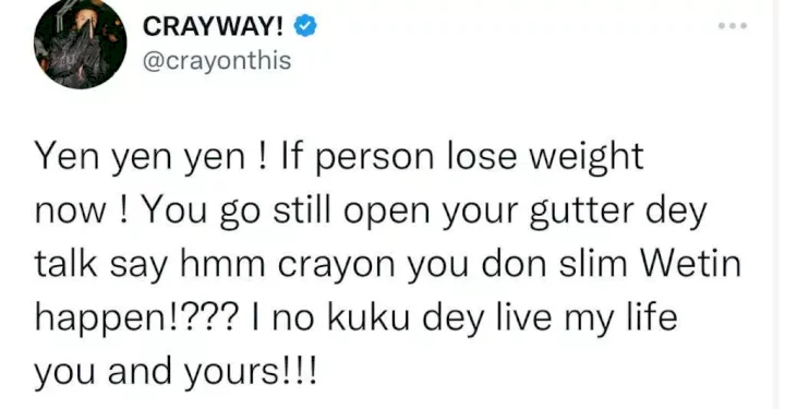 Crayon exchanges words with troll after he claimed to be 'Mavin's finest'