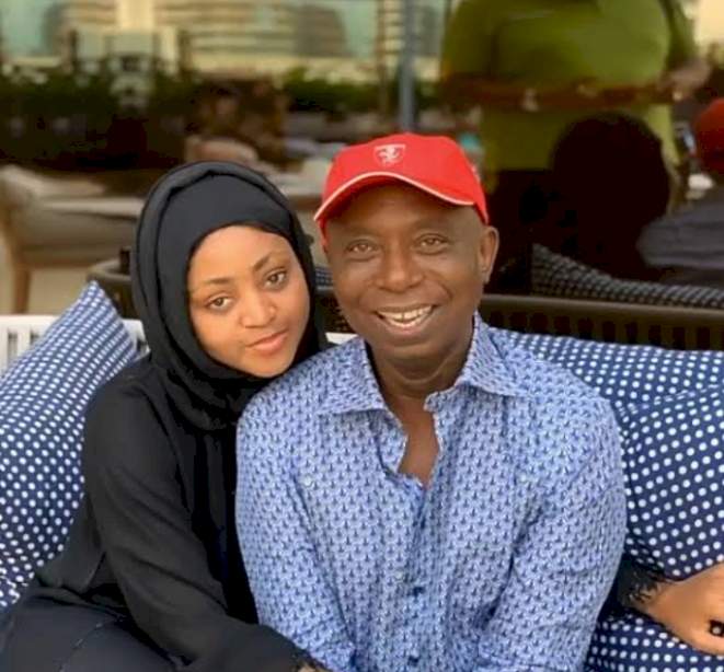 Regina Daniels debunks reports that her husband is 74, as she finally opens up on his real age (Screenshots)