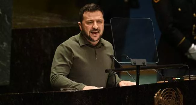Russia's aggression poses threat to security of the world - Zelensky tells UN General Assembly