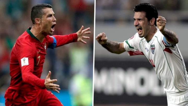 Euro 2020: Iran's legend, Ali Dael reacts as Cristiano Ronaldo equals his goal record