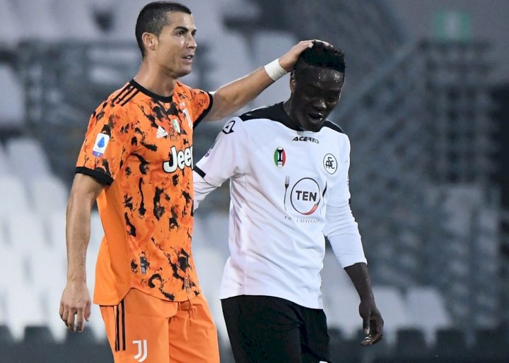 Serie A: What Cristiano Ronaldo did to me – Ghanaian forward, Emmanuel Gyasi