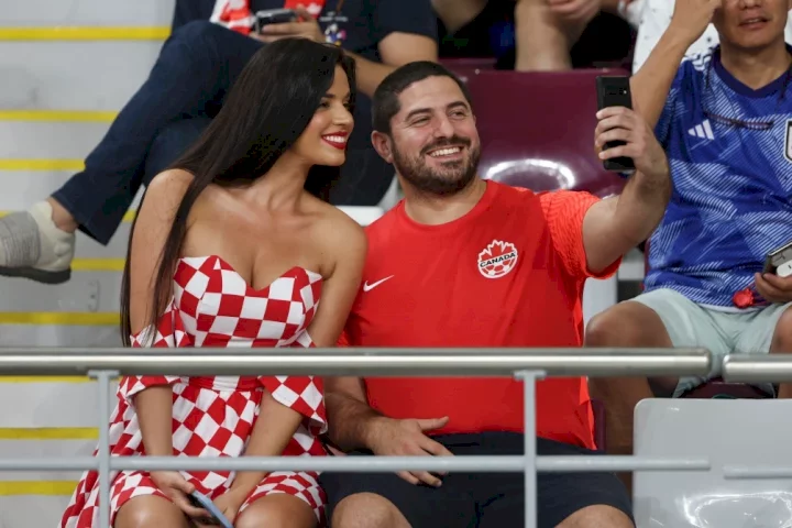 'How can my dress or bikini hurt someone?' - Ex-Miss Croatia responds after she was slammed for wearing revealing outfits to the World Cup in Qatar (photos)