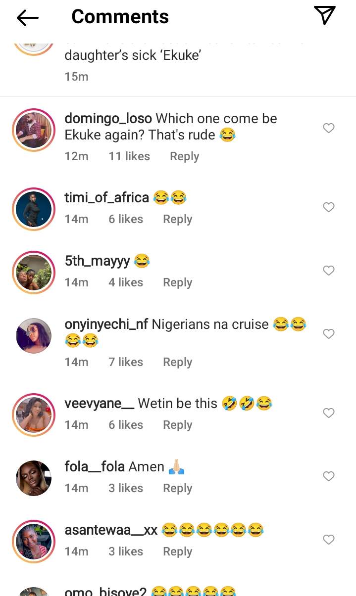 Reactions as Nigerian mum showers prayer of healing on daughter's sick 'dog' (Video)