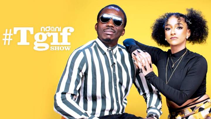 Bovi Ugboma & Sophie Alakija make a hilarious pair in this episode of "Ndani TGIF Show" (Watch)