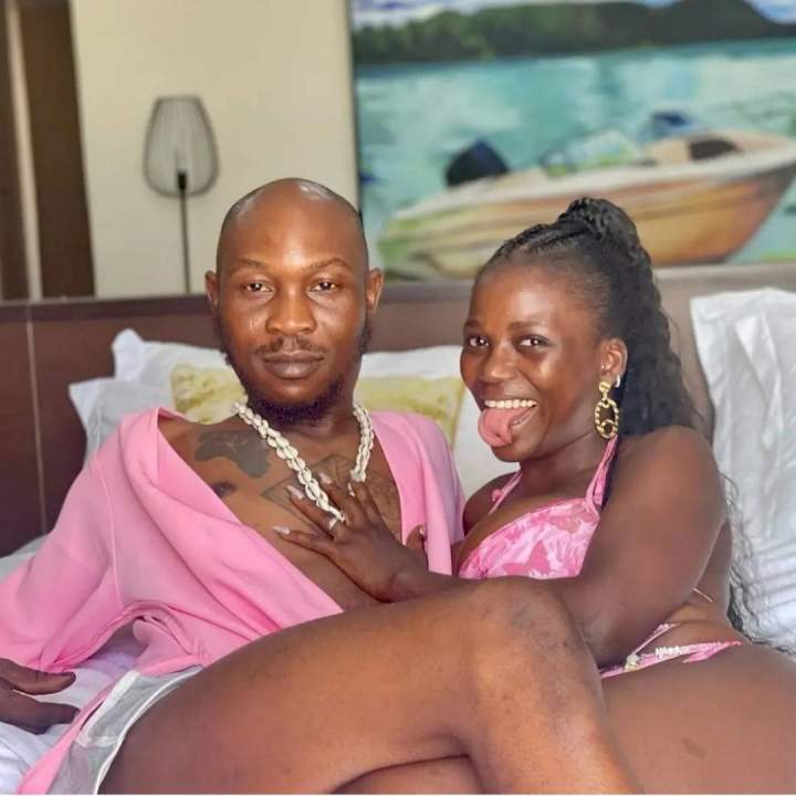 Seun Kuti and his woman, Yetunde George Ademuluyi, share frisky bedroom photos