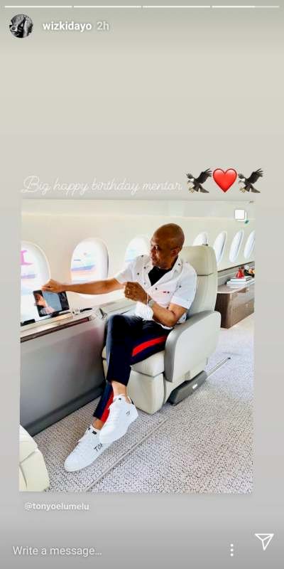 Wizkid celebrates billionaire, Tony Elumelu on his 58th birthday