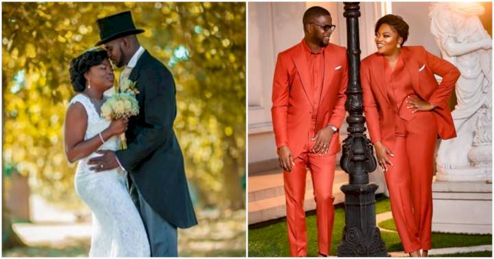 Actress Funke Akindele and husband, JJCSkillz celebrate 5 years of marital bliss (Video)