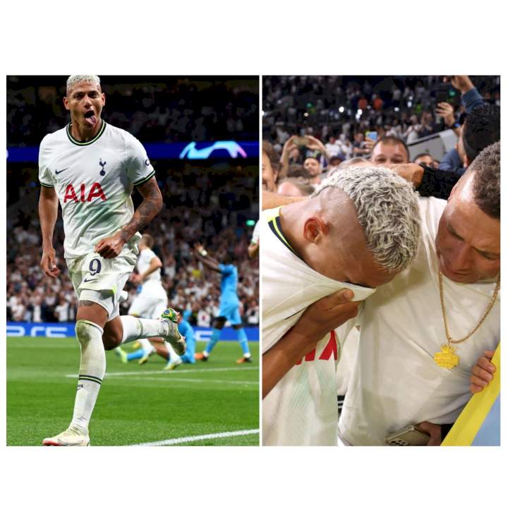 Champions League: Why I cried - Tottenham striker, Richarlison