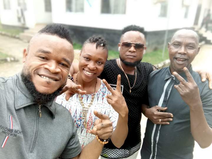 Friends celebrate as court grants bail to Nollywood actor Moses Armstrong after being detained for allegedly raping minor 