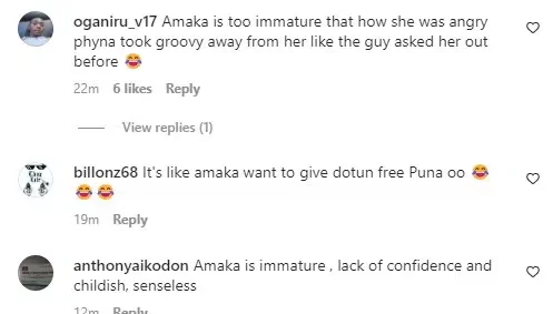 BBNaija: 'Begging for relationship? Is she Okay?' - Speculations as Amaka makes move on Dotun (Video)