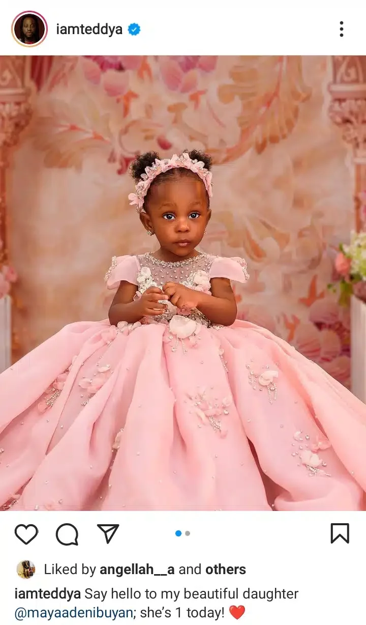 Teddy A and BamBam unveil second daughter's face as she turns 1