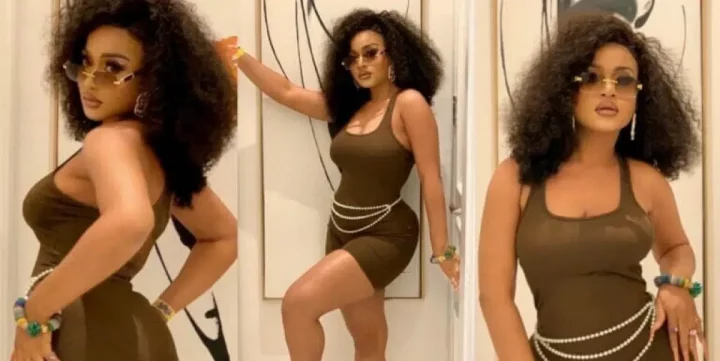 "It looks like Mercy Eke's own" - Phyna sparks reactions as she shows off her new banging body