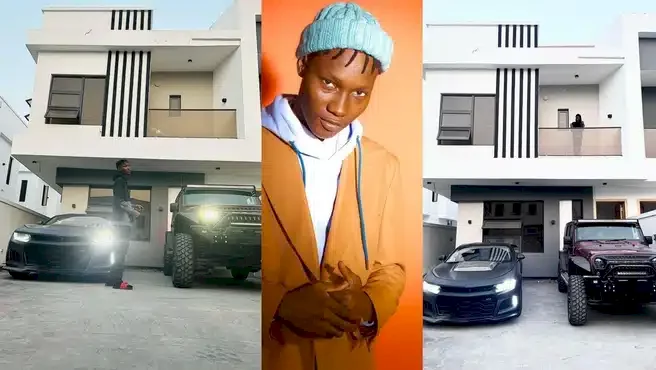 "My 2023 already started" - Zinoleesky becomes latest landlord as he acquires new house