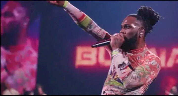 'He is nobody's mate' - Burna Boy's record breaking performance at Madison Square Garden trails reactions (Video)