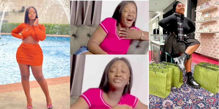 "So wetin I do dey hungry you" - Luchy Donalds mocks Destiny Etiko as she vacations in UK (Video)