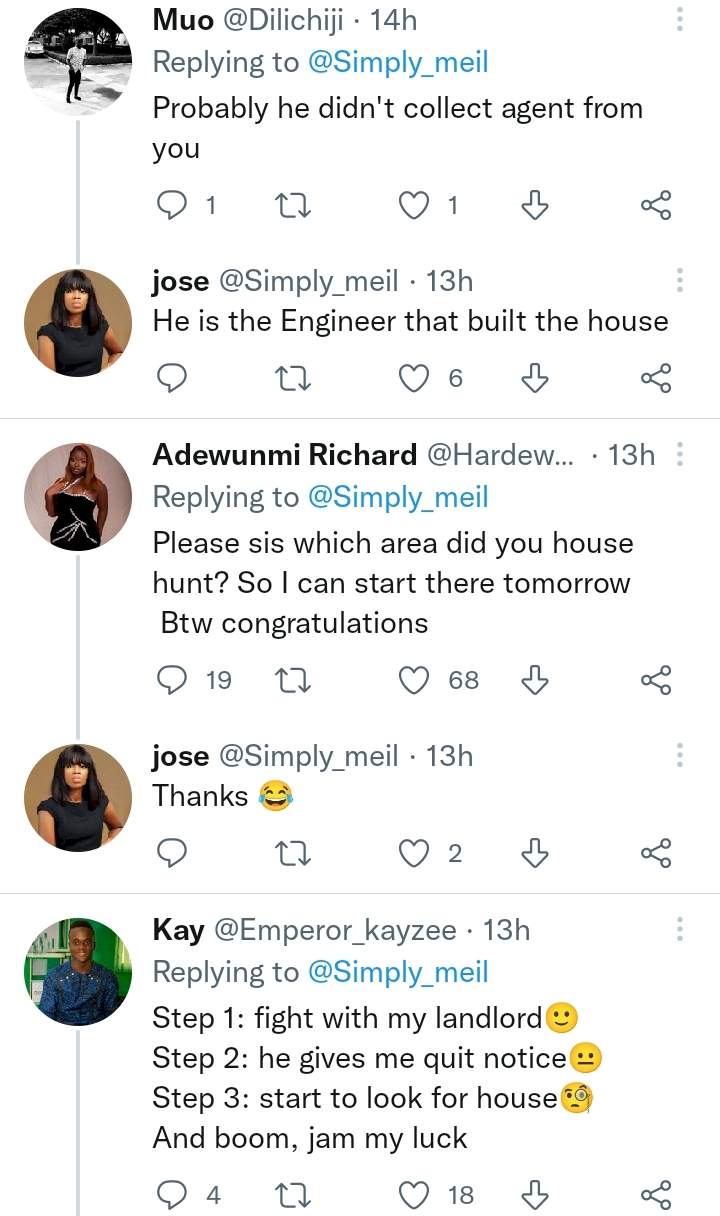 'From house hunting to getting a husband' - Reactions as lady ties knot with man that built house she rented