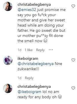I'll sleep with your father while your mom is watching - Actress, Christabel Egbenya fights dirty with troll over Tiwa Savage's saga