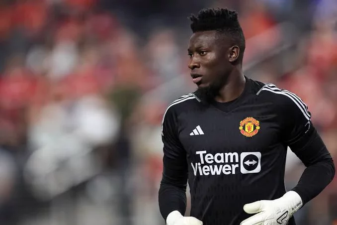 Reports: Man Utd Goalie, Andre Onana to make a return to his national team ahead of the AFCON