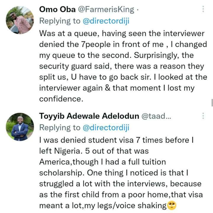 Nigerians share their experiences after being denied visas at different embassies